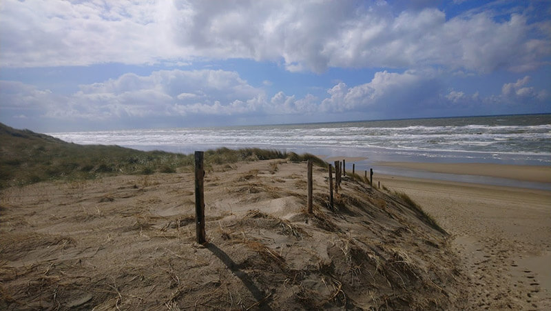 Foto van een strand